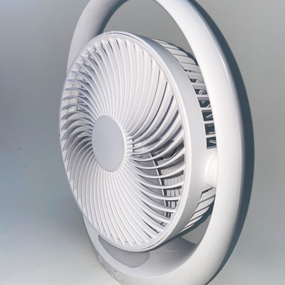 QUẠT ĐỂ BÀN CÓ SẠC TÍCH ĐIỆN ĐÈN LED EERFECT PF-QB2180 công suất 5w bảo hành 6 tháng- Hàng chính hãng
