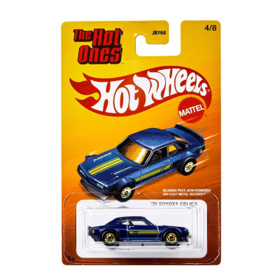 Đồ Chơi Mô Hình Siêu Xe Hot Ones - 70 Toyota Celica - Hot Wheels JBY72/JBY68