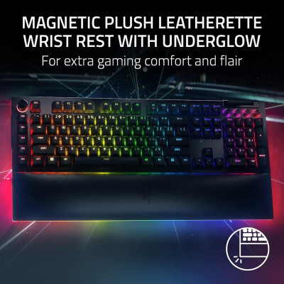 [Mới, hàng chính hãng] Bàn Phím Gaming Razer BlackWidow V4 Pro Fullsize | Cáp Type-C Tháo Rời | Razer Mechanical | ABS Double-Shot | LED RGB