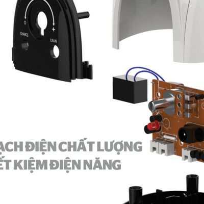 Đèn Tích Điện Năng Lượng Mặt Trời Sunhouse SHE-6899S