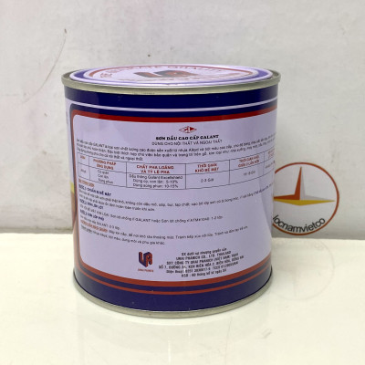 Sơn dầu Galant màu Pacific Ocean 528 _ 0.8L