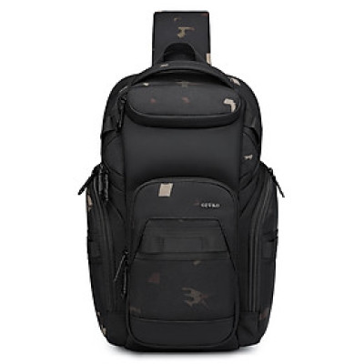 Túi đeo vai OZUKO Nam Dung tích lớn Nhiều túi Túi đeo chéo chống nước