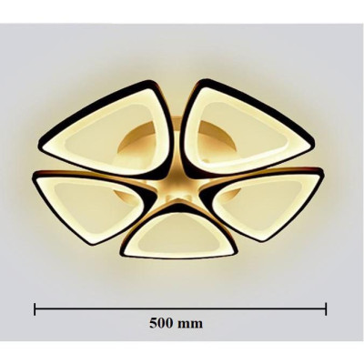 Đèn trần DIKI 3 chế độ ánh sáng hiện đại - kèm bóng LED chuyên dụng và điều khiển từ xa