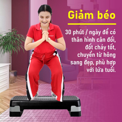 BG Bục dậm nhảy AEROBIC STEP 78CM giảm cân hiệu quả