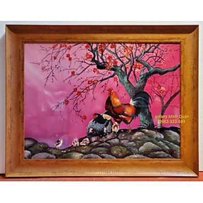 TRANH VẼ SƠN MÀI GIA ĐÌNH HẠNH PHÚC