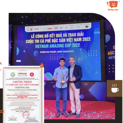 Cà Phê Arabica Cầu Đất Nguyên Chất Rang Mộc Đặc Biệt, Hậu Vị Ngọt Đậm Hương Trái Cây, Hạt Pha Máy Xay Pha Phin Ngon Từ Nông Trại Message Coffee  