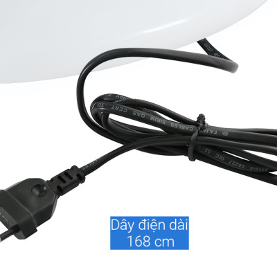 Quạt lửng Sharp PJ-L40RV-WH, 3 cánh - 50W, Remote - Hàng chính hãng - Bảo hành 12 tháng