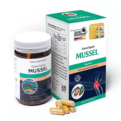 (Hộp 60 viên) Viên bổ khớp MUSSEL hỗ trợ làm giảm các triệu chứng của thoái hóa khớp, giảm đau sưng khớp
