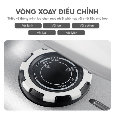 Bàn là hơi nước cầm tay mini Lebenlang LBL66673, bàn ủi hơi nước cầm tay công suất 1000W, bình chứa 90ml, nhỏ gọn và tiện lợi - hàng chính hãng