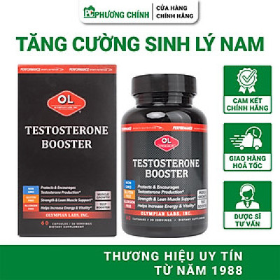 Viên Uống Tăng Cường Sinh Lý Nam Testosterone Booster Olympian Labs - Cải Thiện Chức Năng Sinh Lý Ở Nam Giới