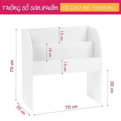 Kệ để đồ chơi cho bé SMLIFE Kendall