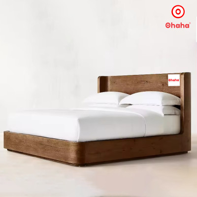 [Miễn phí lắp đặt & vận chuyển] Giường ngủ gỗ cao cấp hiện đại Ohaha - GC046