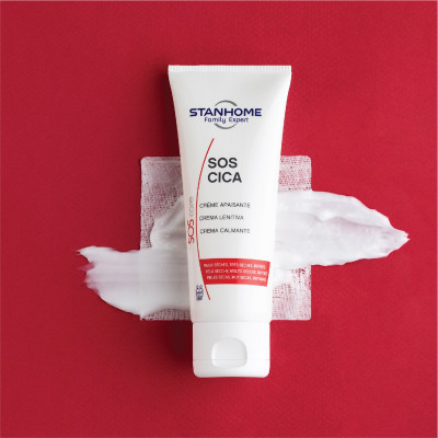 [DATE 03-2026]Kem dưỡng ẩm STANHOME FAMILY EXPERT Sos Cica 75ml - phục hồi da dành cho da khô, nhạy cảm