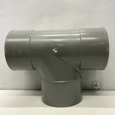 Tê cong 168 nhựa PVC Bình Minh _ TC168