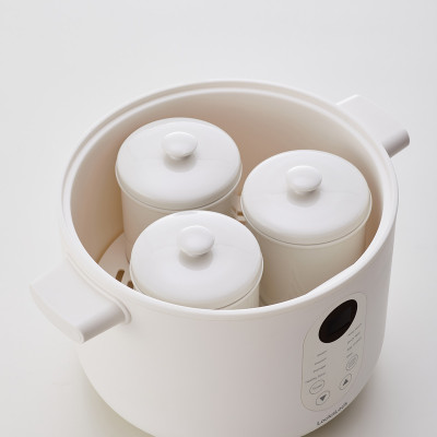 Nồi nấu chậm đa năng Locknlock EJP164IVY - Multi function slow cooker 220V, 50Hz, 350W - Dung tích 2.5L - Hàng chính hãng