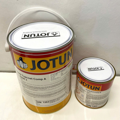 Sơn Epoxy Jotun Penguard Topcoat base 2 màu xám - Grey 0038 _5L/bộ