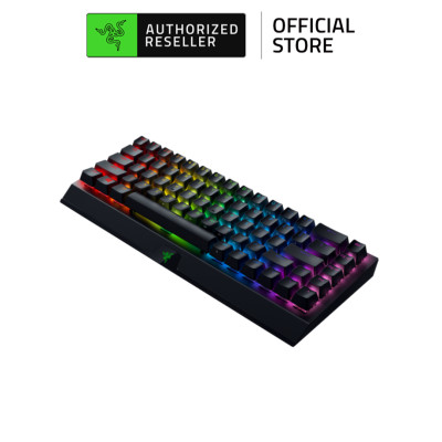 Razer BlackWidow V3 Mini HyperSpeed ​​65% Công tắc màu vàng và Công tắc màu xanh lá cây Hàng nhập khẩu