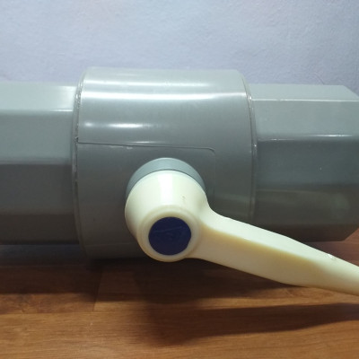 Van 168 tay trắng nhựa PVC Jiarong (6") - FB060