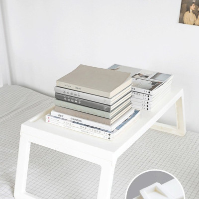 Bàn học laptop gấp gọn làm bằng nhựa cao cấp dùng cho sinh viên học sinh D901