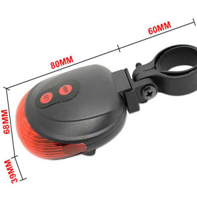 Đèn led xe đạp chống nước- Hati1 