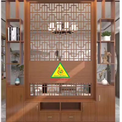 Kệ tivi kiêm vách ngăn phòng khách và nhà bếp 3VTV04