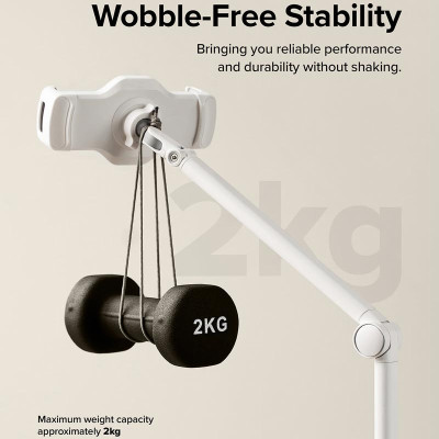 Giá đỡ cho điện thoại, máy tính bảng RINGKE Clamp Stand Holder - Hàng Chính Hãng