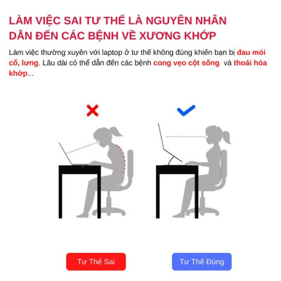Giá đỡ Choetech H061 Máy tính bảng, Lap top, Mac-book có thể gấp gọn và điều chỉnh độ cao  (hàng chính hãng)