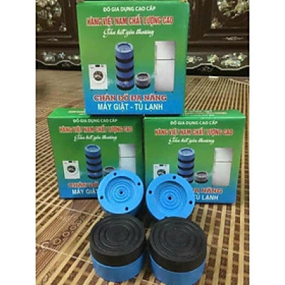 Bộ 4 chân đế chống rung cho máy giặt, tủ lạnh - Chân đỡ đa năng máy giặt, tủ lạnh