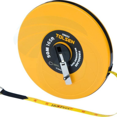 THƯỚC DÂY NHỰA 20M,30M,50M  *12.5mm TOLSEN 35020, 35022 , 35023- HÀNG CHÍNH HÃNG