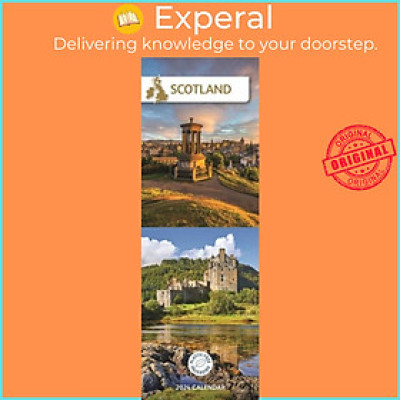Sách - Scotland Slim Calendar 2024 by  (UK edition, paperback)