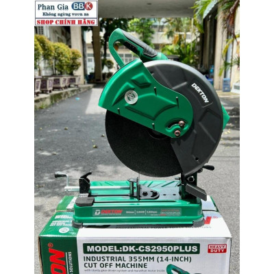Máy Cắt Sắt 355MM- Dekton- DK-2950PLUS 2950W / Dòng Công Nghiệp, Mô tơ 100% dây đồng, BH12 tháng