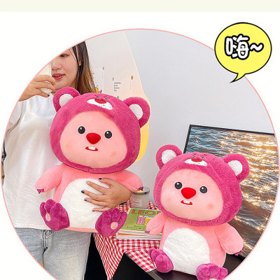 Gấu bông Loopy Pororo Friend Hải ly hồng Đồ chơi nhân vật hoạt hình quà tặng trẻ em