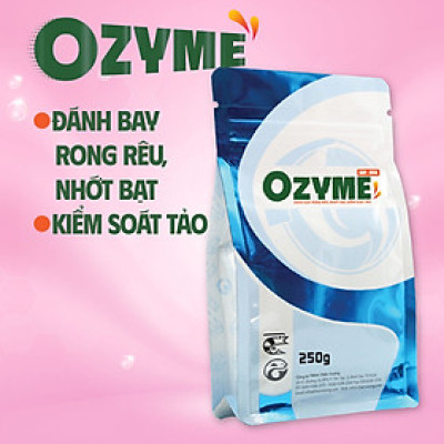 Sạch rong rêu, nhớt bạt, kiểm soát tảo OZYME