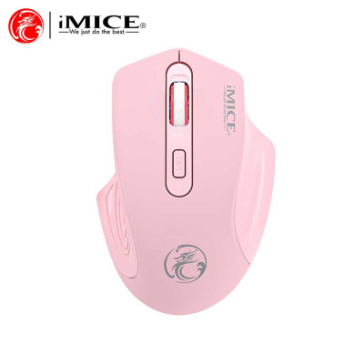 Chuột gaming không dây bluetooth sạc pin HXSJ G-1800 cho game thủ chơi game chuyên nghiệp kết nối Wireless 2.4G - Hàng chính hãng