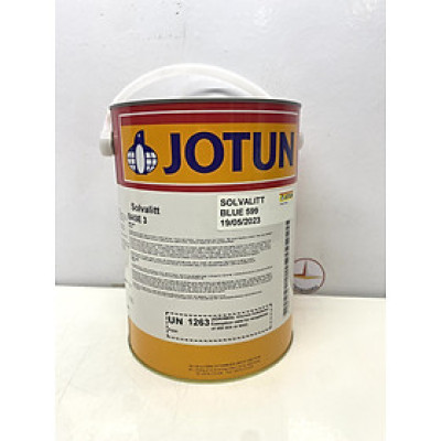 Sơn chịu nhiệt 600oC Jotun Solvalitt màu xanh Blue 599 _ 5L