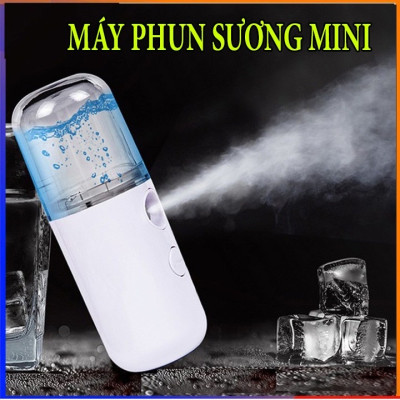 Sản phẩm dụng cụ trang điểm làm đẹp -Xịt khoáng nano , phun sương  mặt , mini cầm tay ,giúp giữ ẩm , mịn màng ,mát mẻ , không bị khô , nhỏ gọn dễ mang theo 