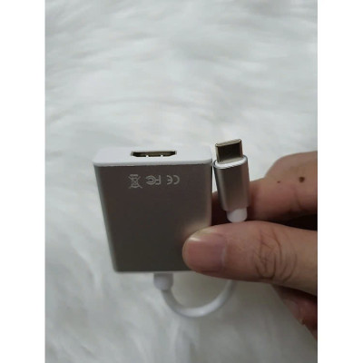 Cáp chuyển đổi từ Type C sang HDMI - Cáp type C to HDMI - Hàng chính hãng