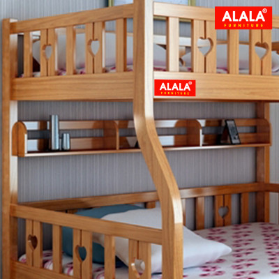 Giường tầng ALALA108 (1m2, 1m4) Cao Cấp/ Miễn phí vận chuyển và lắp đặt/ Đổi trả 30 ngày/ Sản phẩm được bảo hành 5 năm từ thương hiệu ALALA/ Chịu lực 700kg