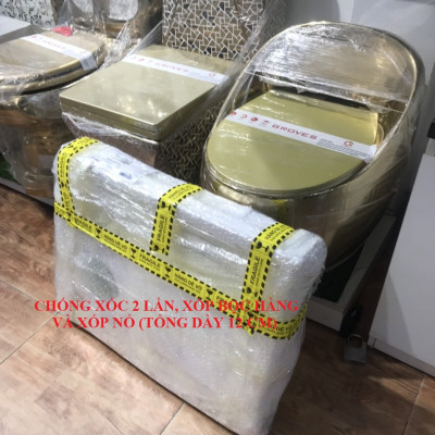 Gương chữ nhật khung nhôm mạ vàng nhạt, sang trọng quý phái, nhẹ nhành thanh lịch, chân thật 700x500 mm