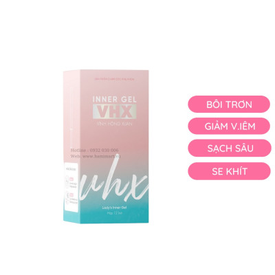 Sản phẩm chăm sóc phụ khoa Bút yêu Inner gel VHX Vĩnh Hồng Xuân - Hộp 12 bút