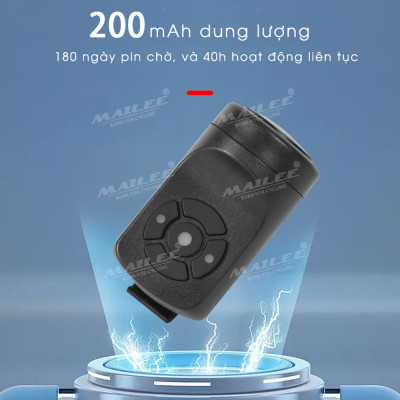 Còi Chuông Xe đạp EH-03 120dB sạc USB có chế độ chống trộm, 4 âm thanh điều chỉnh dung lượng 200mAh pin chờ 180 ngày - Mai Lee
