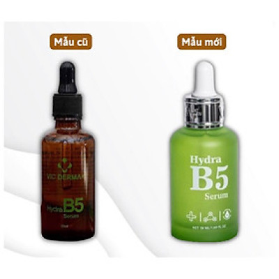 Serum Cấp Ẩm, Phục Hồi Vic Derma+ Hydra B5 50ml (Mẫu mới)