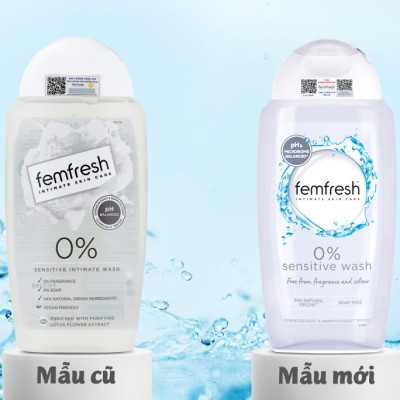 Dung dịch vệ sinh phụ nữ cao cấp cho da nhạy cảm Femfresh Pure & Fresh Wash 250ml