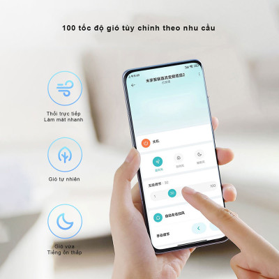 Quạt tháp Thông minh không cánh Xiaomi MIJIA GEN 2 BPTS02DM  - Hàng nhập khẩu