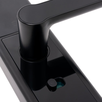 Khóa vân tay, điện tử hãng Makoto dòng khóa Kanata 250 màu đen - Sử dụng hoàn toàn ngôn ngữ tiếng Việt 