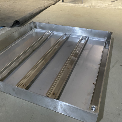 Nắp hố ga inox 1000kg KT: 80x80cm- BẢO HÀNH 2 NĂM