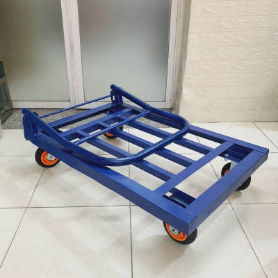 Xe Đẩy Hàng Trọng Tải Lớn 300kg Chất Lượng Cao Chữ V Màu Xanh