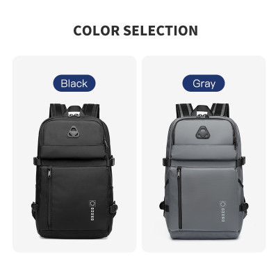 Balo đựng laptop 15.6" OZUKO nhiều ngăn bằng vải oxford chống thấm nước