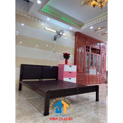 Giường sắt hộp Tân Cổ Điển 1M6X2M - ĐẠI THÀNH