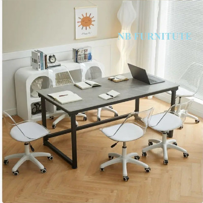 Acrylic transparent cosmetic chair study backrest bedroom swivel chair dresser office chair. Ghế mỹ phẩm trong suốt acrylic nghiên cứu tựa lưng phòng ngủ ghế xoay tủ quần áo ghế văn phòng.